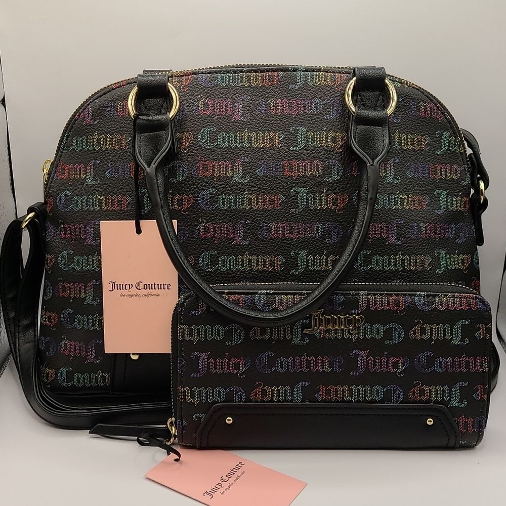 Juicy Couture Off the Chain Satchel and Wallet